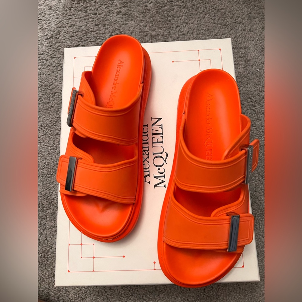 Alexander McQueen Oversized Slide Sandal